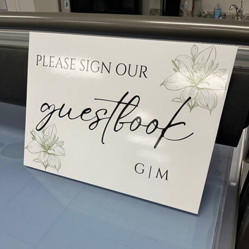 Foamcore Signs